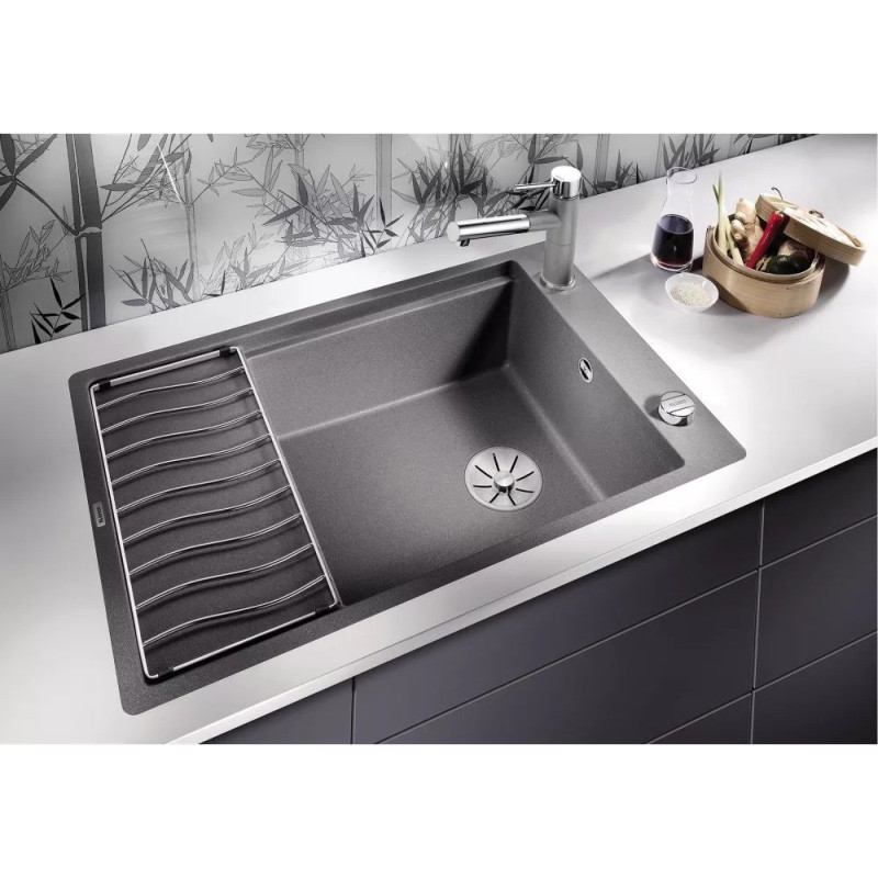 Zlewozmywak Kompozytowy Elon XL 6 S-F Czarny 525884 Blanco Zlewozmywak Kompozytowy Elon XL 6 S-F Czarny 525884 Blanco
