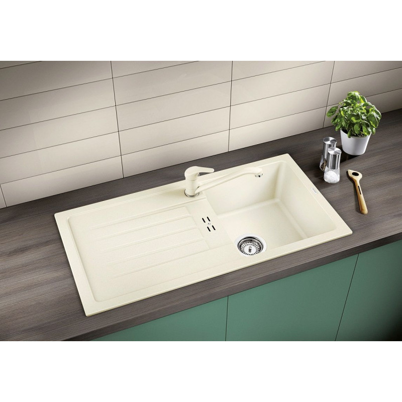 Zlewozmywak Kompozytowy Favum 45 Czarny 526081 Blanco Zlewozmywak Kompozytowy Favum 45 Czarny 526081 Blanco
