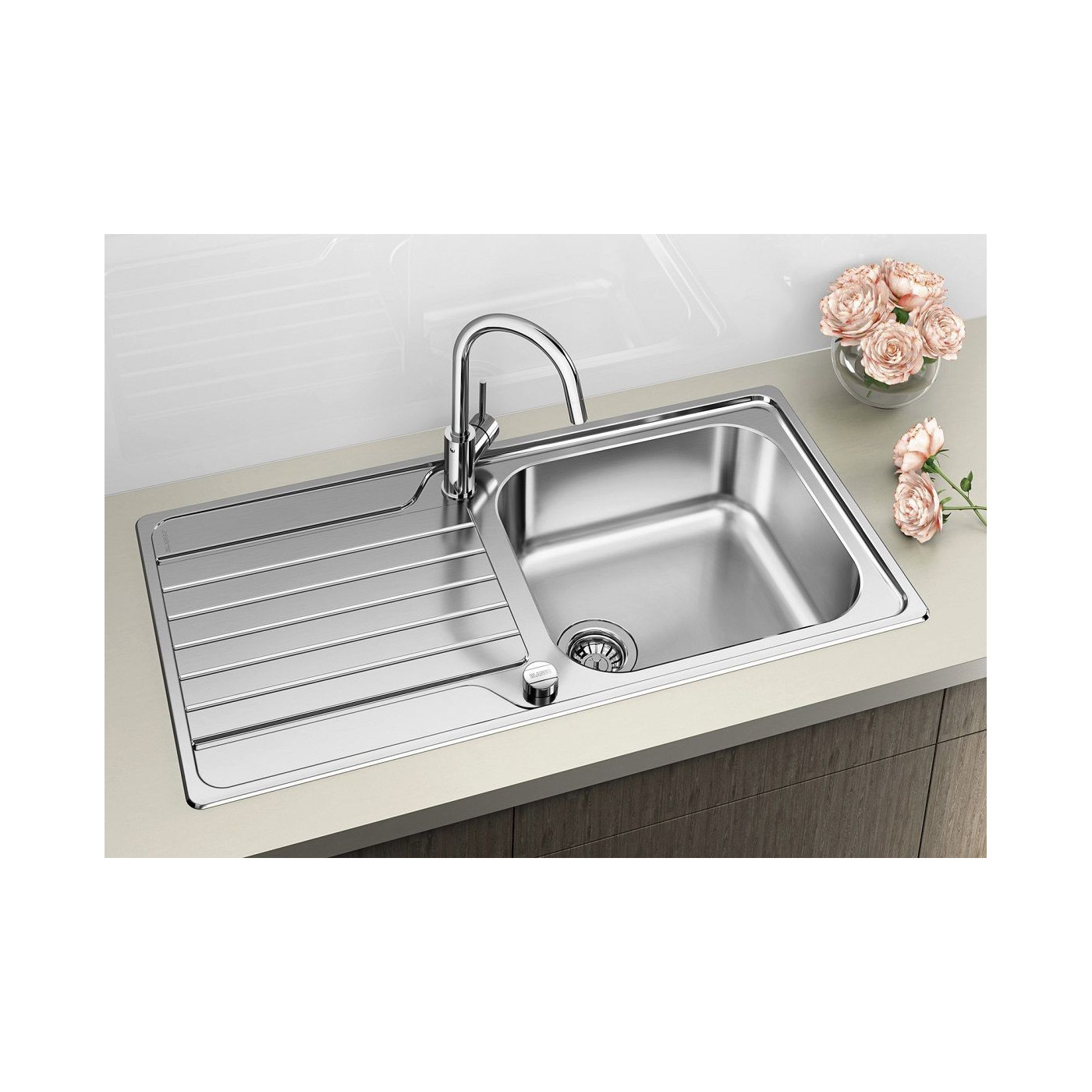 Zlewozmywak Stalowy Dinas XL 6 Stal 524255 Blanco Zlewozmywak Stalowy Dinas XL 6 Stal 524255 Blanco