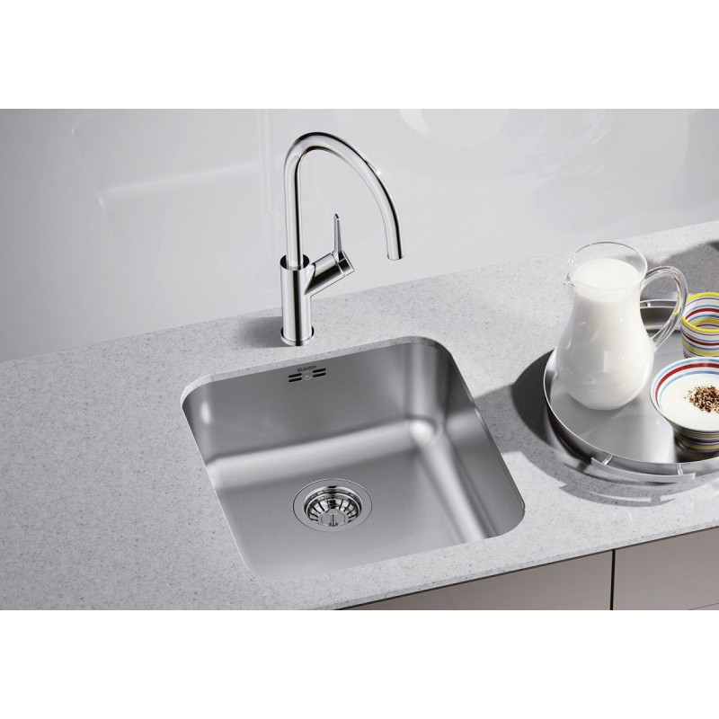 Zlewozmywak Stalowy Supra 450 Stal 518203 Blanco Zlewozmywak Stalowy Supra 450 Stal 518203 Blanco