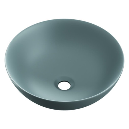 Umywalka Nablatowa 40 cm Okrągła Luqa Mint Blue Mat CEAC.6401.400.MBM Excellent