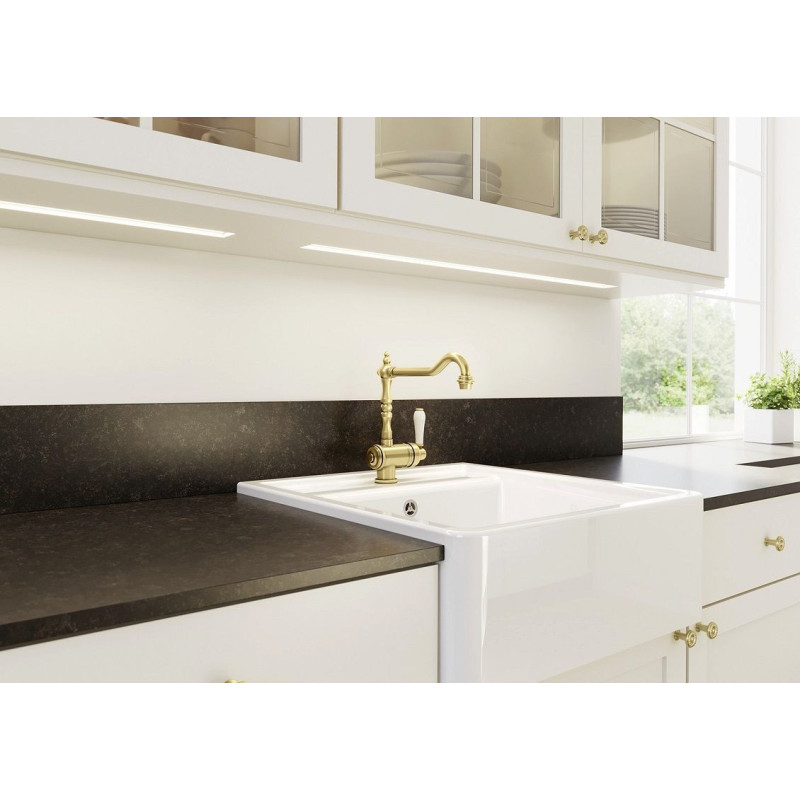 Bateria Kuchenna Tradon Satin Gold 526688 Blanco Bateria Kuchenna Tradon Satin Gold 526688 Blanco