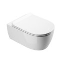 Miska WC 54 cm Wisząca Z Systemem Spłukiwania Spin 360 I Deską Wolnoopadającą Doto Biały Połysk CEEX.1403.545.WH Excellent Miska WC 54 cm Wisząca Z Systemem Spłukiwania Spin 360 I Deską Wolnoopadającą Doto Biały Połysk CEEX.1403.545.WH Excellent