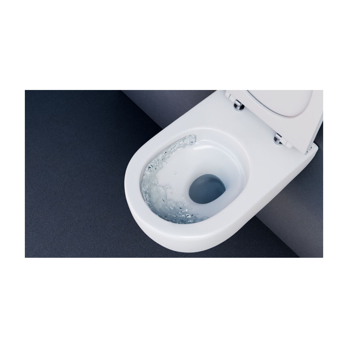 Miska WC 54 cm Wisząca Z Systemem Spłukiwania Spin 360 I Deską Wolnoopadającą Doto Biały Połysk CEEX.1403.545.WH Excellent Miska WC 54 cm Wisząca Z Systemem Spłukiwania Spin 360 I Deską Wolnoopadającą Doto Biały Połysk CEEX.1403.545.WH Excellent