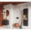 Miska WC 48 cm Wisząca Bezrantowa Z Systemem Spłukiwania Spin 360 Luqa Terracotta Mat CEAC.6403.480.TEM Excellent Miska WC 48 cm Wisząca Bezrantowa Z Systemem Spłukiwania Spin 360 Luqa Terracotta Mat CEAC.6403.480.TEM Excellent