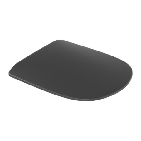 Deska Sedesowa Wolnoopadająca Luqa Czarny Mat CEAC.6405.480.BLM Excellent
