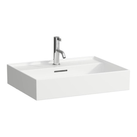 Umywalka Ścienna 600x460 mm Z Powłoką LCC Kartell Biały H8103334001041 Laufen