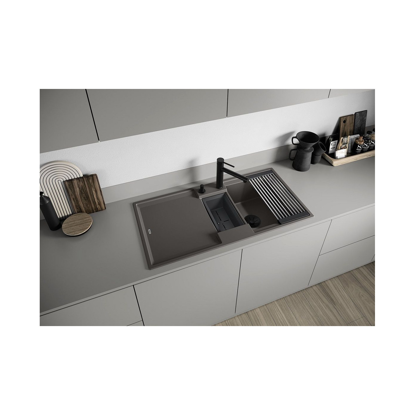 Bateria Kuchenna Alta-S II Czarny Mat 527553 Blanco Bateria Kuchenna Alta-S II Czarny Mat 527553 Blanco