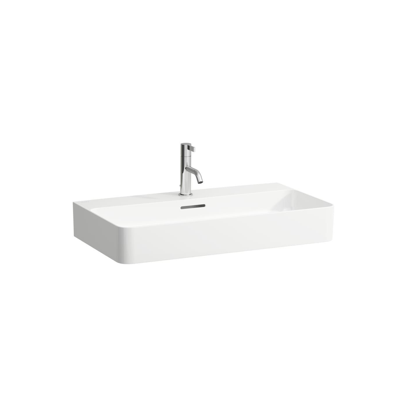 Umywalka Ścienna 750x420 mm Val Biały H8102850001041 Laufen Umywalka Ścienna 750x420 mm Val Biały H8102850001041 Laufen