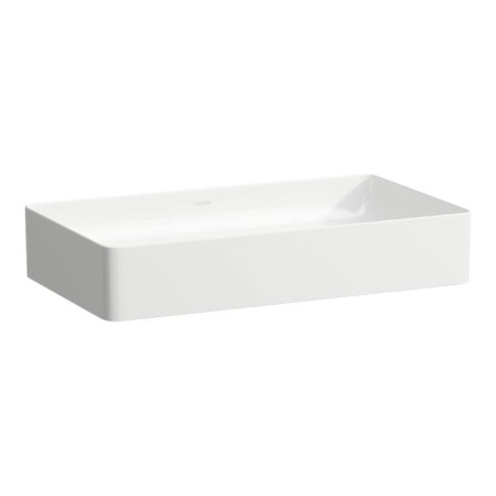 Umywalka Nablatowa 600x340 mm Z Powłoką LCC Living Square Biały H8114344001121 Laufen