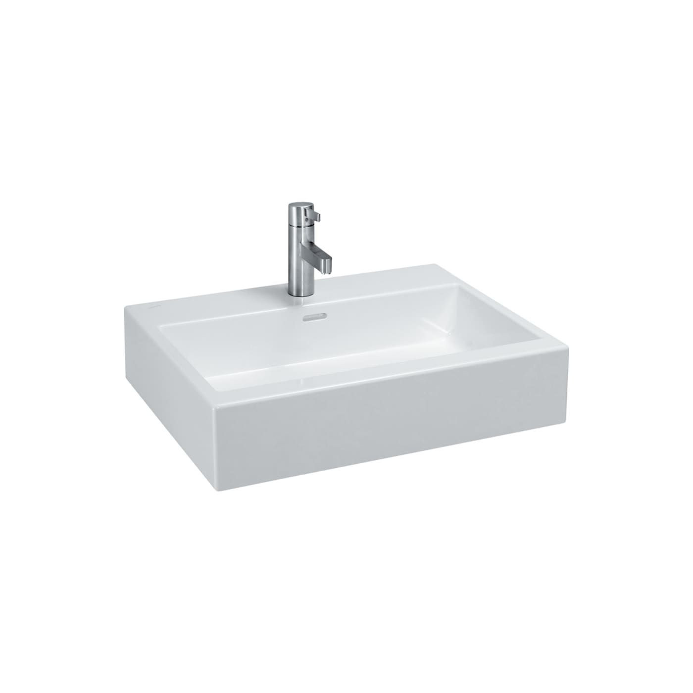 Umywalka Ścienna 600x460 mm Z Otworem Na Baterię Na Środku Living City Biały H8174330001041 Laufen Umywalka Ścienna 600x460 mm Z Otworem Na Baterię Na Środku Living City Biały H8174330001041 Laufen
