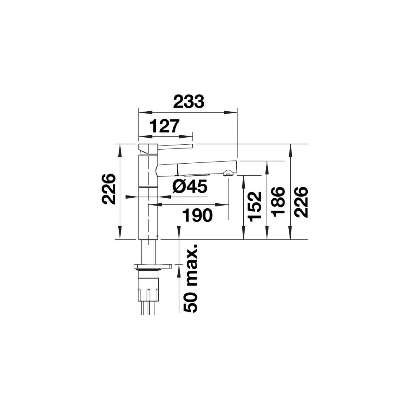 Bateria Kuchenna Alta-S-F II Chrom 527557 Blanco Bateria Kuchenna Alta-S-F II Chrom 527557 Blanco