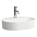 Umywalka Nablatowa Owalna Z Półką Na Baterię 550x380 mm Savoy Biały H8129450001041 Laufen Umywalka Nablatowa Owalna Z Półką Na Baterię 550x380 mm Savoy Biały H8129450001041 Laufen