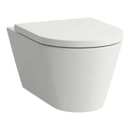 Miska WC Podwieszana Silent Flush 545x370 mm Kartell Biały H8213310000001 Laufen