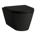 Miska WC Podwieszana Rimless 545x370 mm Kartell Czarny Mat H8203377160001 Laufen Miska WC Podwieszana Rimless 545x370 mm Kartell Czarny Mat H8203377160001 Laufen
