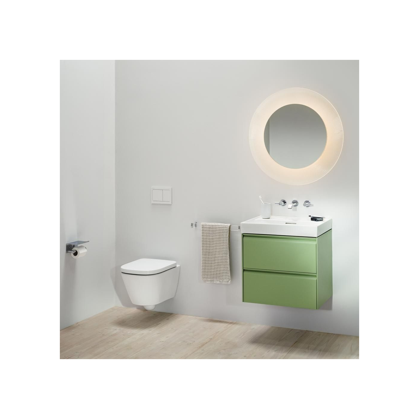 Zestaw 3w1 Miska WC Podwieszana Silent Flush Compacto 490x360 mm + Deska Wolnoopadająca + Mata Meda Biały H8661130000001 Laufen Zestaw 3w1 Miska WC Podwieszana Silent Flush Compacto 490x360 mm + Deska Wolnoopadająca + Mata Meda Biały H8661130000001 Laufen