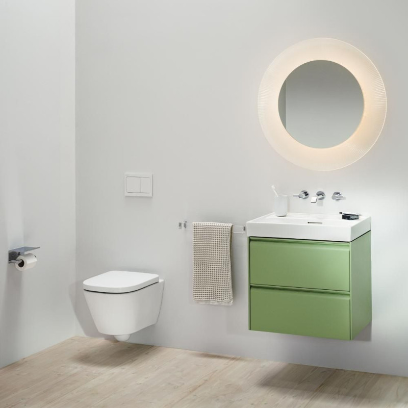 Zestaw 3w1 Miska WC Podwieszana Silent Flush Compacto 490x360 mm + Deska Wolnoopadająca + Mata Meda Biały H8661130000001 Laufen Zestaw 3w1 Miska WC Podwieszana Silent Flush Compacto 490x360 mm + Deska Wolnoopadająca + Mata Meda Biały H8661130000001 Laufen