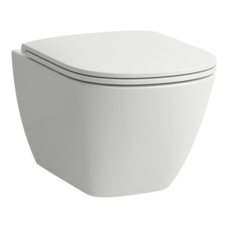 Miska WC Podwieszana Advanced Rimless Z Powłoką LCC 520x360 mm Lua Biały H8200804000001 Laufen
