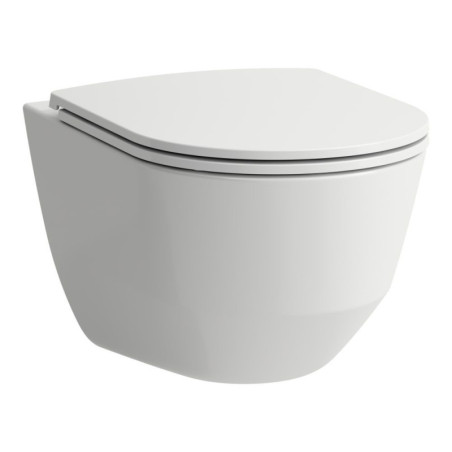 Zestaw 3w1 Miska WC Podwieszana Rimless + Deska WC Slim + Izolacja Akustyczna Pro A Biały H8669570000001 Laufen