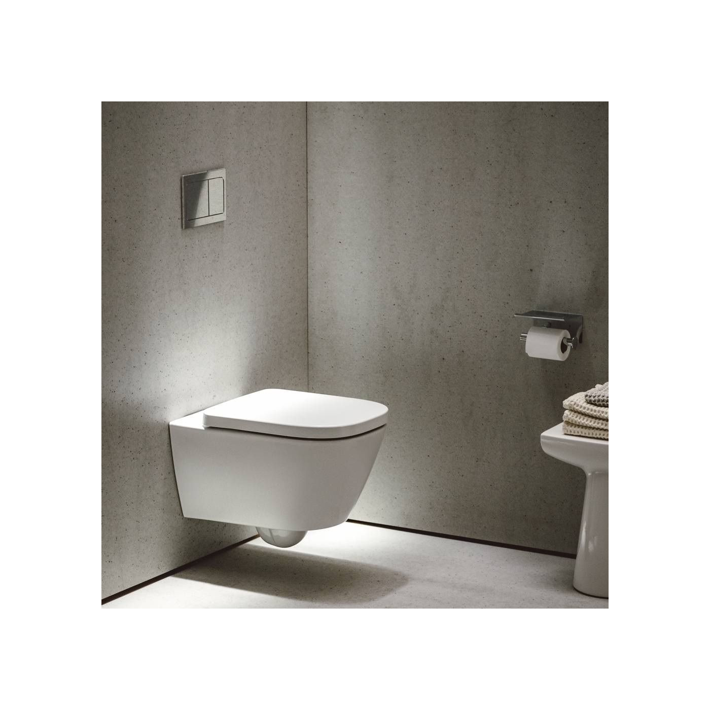 Deska WC Wolnoopadająca Meda Biały H8911130000001 Laufen Deska WC Wolnoopadająca Meda Biały H8911130000001 Laufen