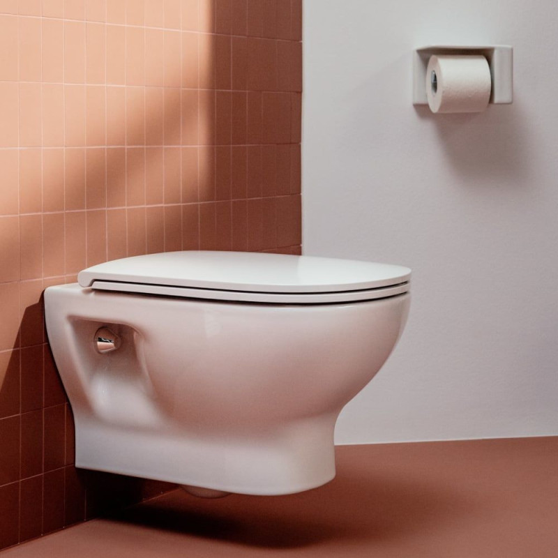Deska WC Wolnoopadająca Slim Lua Biały H8910830000001 Laufen Deska WC Wolnoopadająca Slim Lua Biały H8910830000001 Laufen