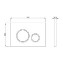Przycisk Vela Kółko Biały P47-0130-0251 Fluidmaster Przycisk Vela Kółko Biały P47-0130-0251 Fluidmaster