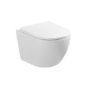 Miska WC Nox 1.1 Z Systemem Spłukiwania AquaTwist Z Deską Wolnoopadającą Slim Biały 0115-AT Emporia Miska WC Nox 1.1 Z Systemem Spłukiwania AquaTwist Z Deską Wolnoopadającą Slim Biały 0115-AT Emporia