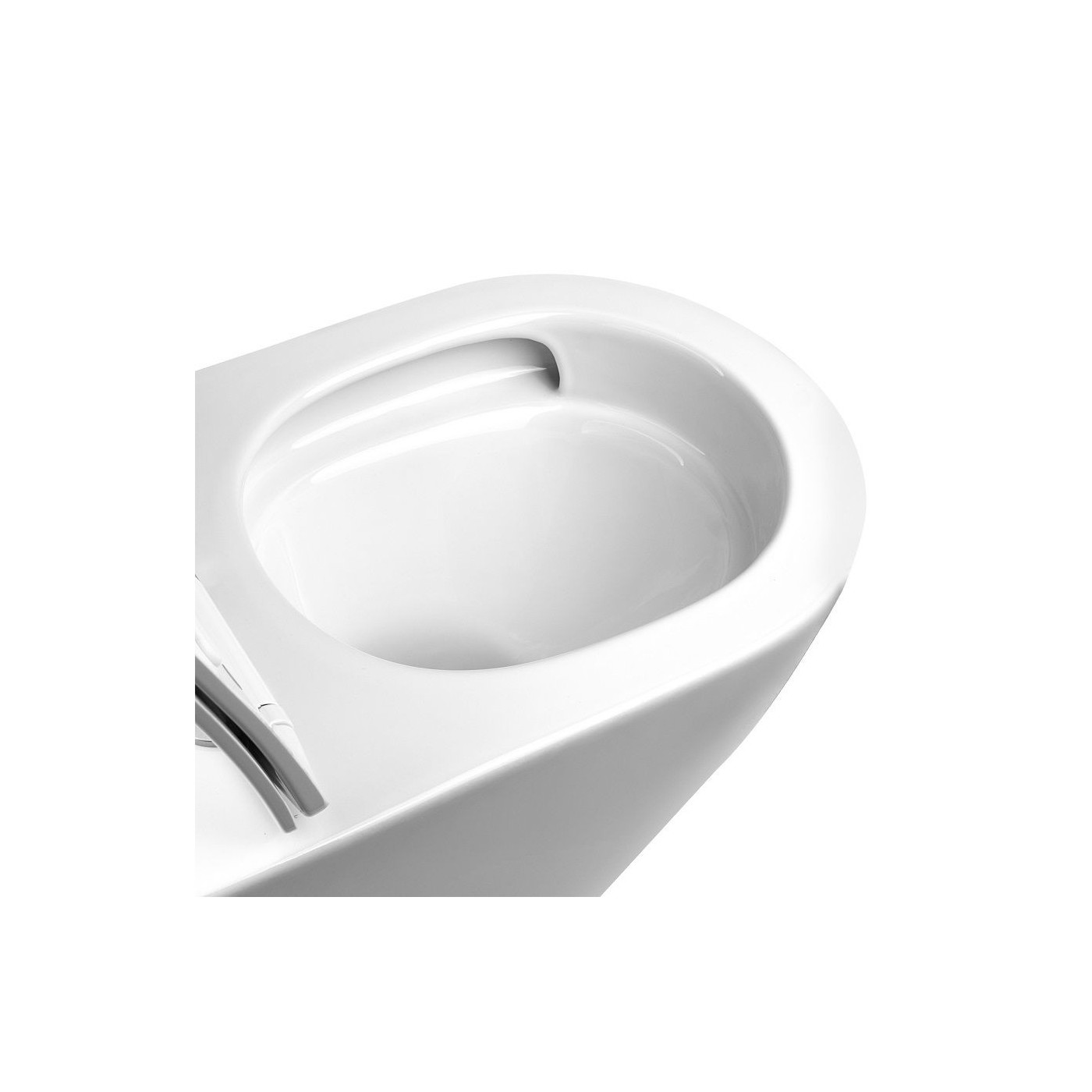 Miska WC Nox 1.1 Z Systemem Spłukiwania AquaTwist Z Deską Wolnoopadającą Slim Biały 0115-AT Emporia Miska WC Nox 1.1 Z Systemem Spłukiwania AquaTwist Z Deską Wolnoopadającą Slim Biały 0115-AT Emporia