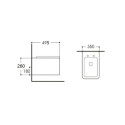 Miska WC LEX 1.0 Podwieszana Bezrantowa Z Systemem Spłukiwania AquaTwist Z Deską Wolnoopadającą 49,5x35 1148-AT Emporia Miska WC LEX 1.0 Podwieszana Bezrantowa Z Systemem Spłukiwania AquaTwist Z Deską Wolnoopadającą 49,5x35 1148-AT Emporia