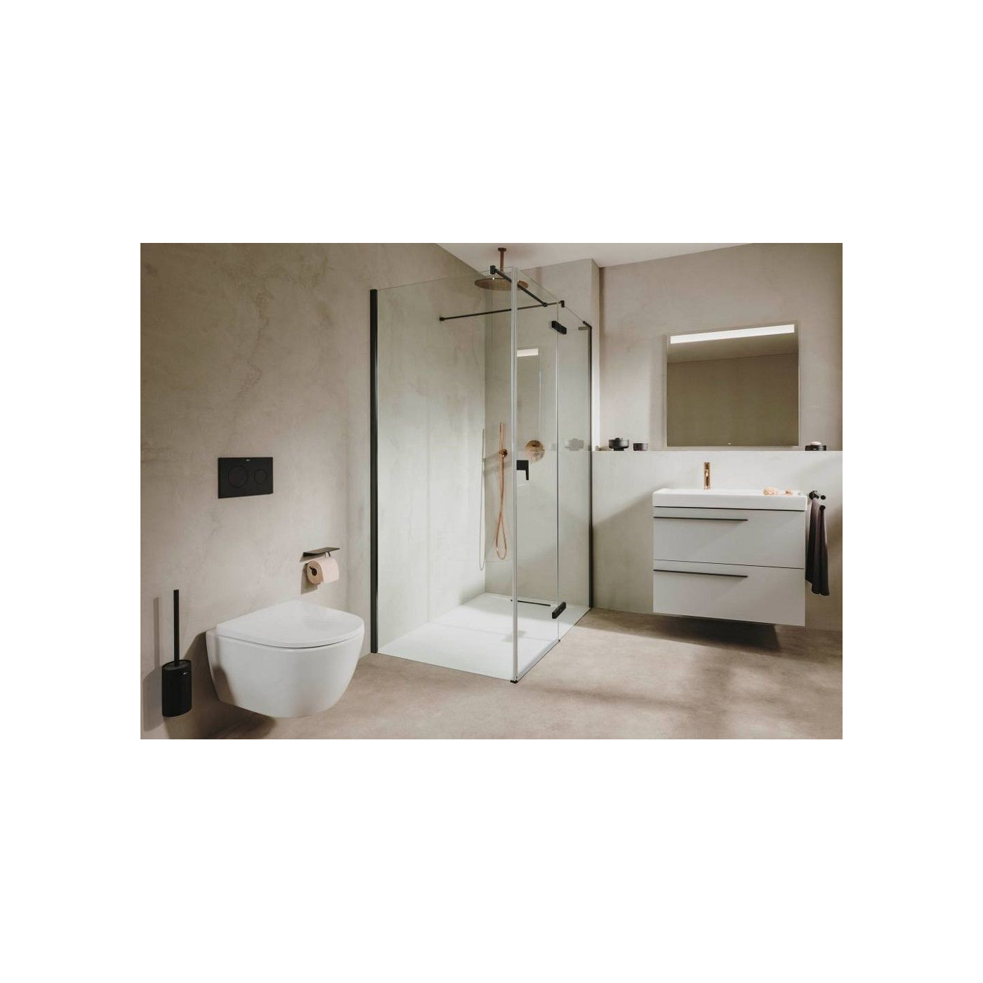 Miska WC Podwieszana Rimles Compacto Z Deską Wolnoopadającą Ona Pack A34H689000 Roca Miska WC Podwieszana Rimles Compacto Z Deską Wolnoopadającą Ona Pack A34H689000 Roca