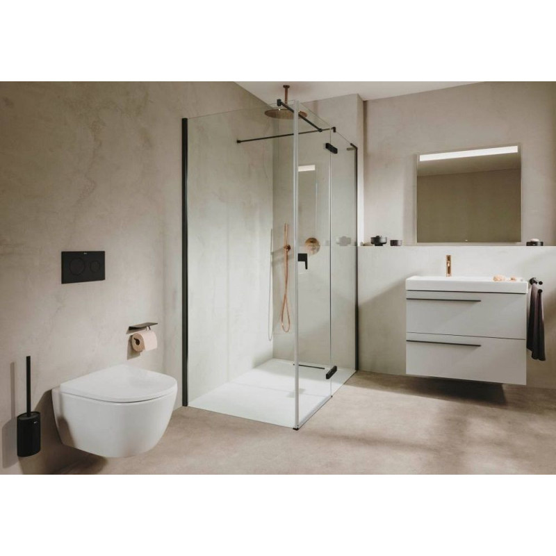 Miska WC Podwieszana Rimles Compacto Z Deską Wolnoopadającą Ona Pack A34H689000 Roca Miska WC Podwieszana Rimles Compacto Z Deską Wolnoopadającą Ona Pack A34H689000 Roca