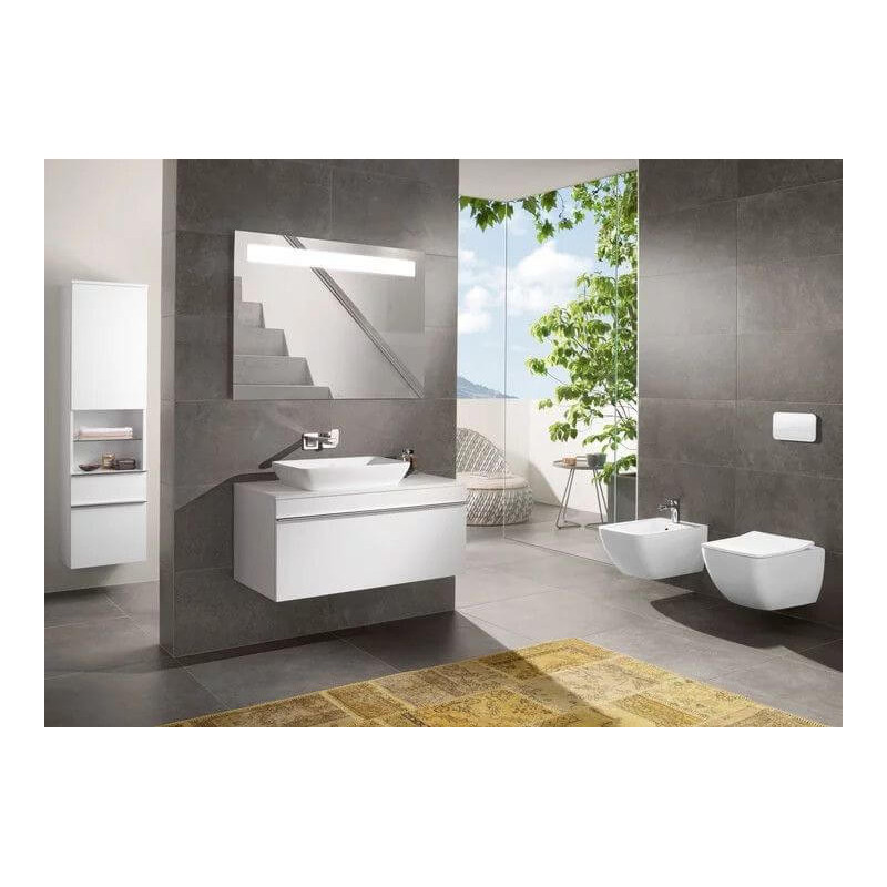 Miska WC Wisząca Bezrantowa Venticello 56x37 Z Deską Wolnoopadającą 4611RS01 Villeroy&Boch Miska WC Wisząca Bezrantowa Venticello 56x37 Z Deską Wolnoopadającą 4611RS01 Villeroy&Boch