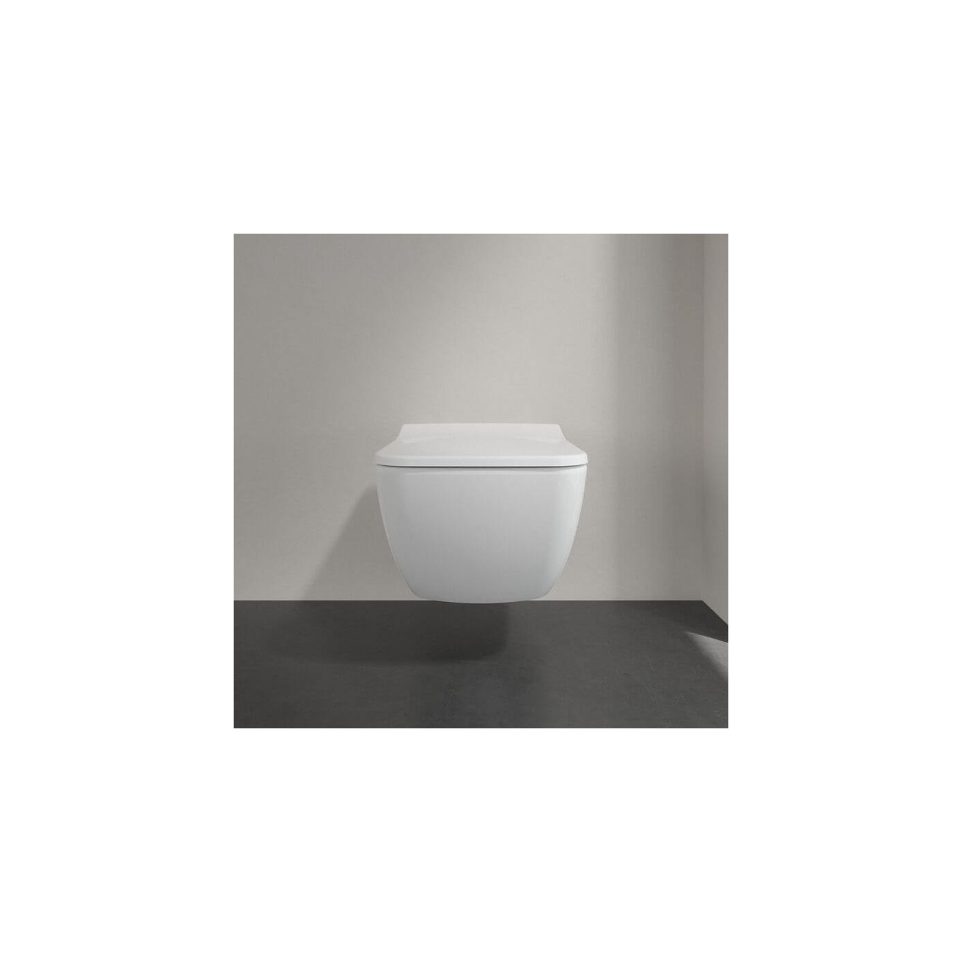 Miska WC Wisząca Bezrantowa Venticello 56x37 Z Deską Wolnoopadającą 4611RS01 Villeroy&Boch Miska WC Wisząca Bezrantowa Venticello 56x37 Z Deską Wolnoopadającą 4611RS01 Villeroy&Boch
