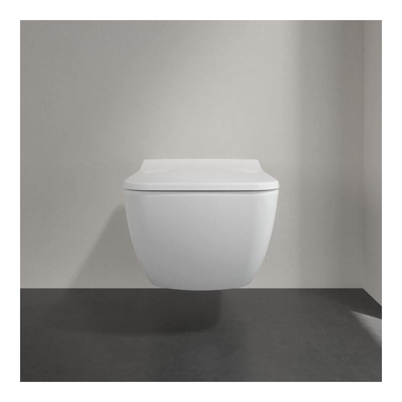 Miska WC Wisząca Bezrantowa Venticello 56x37 Z Deską Wolnoopadającą 4611RS01 Villeroy&Boch Miska WC Wisząca Bezrantowa Venticello 56x37 Z Deską Wolnoopadającą 4611RS01 Villeroy&Boch