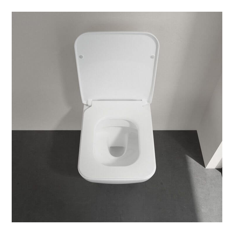 Miska WC Wisząca Bezrantowa Venticello 56x37 Z Deską Wolnoopadającą 4611RS01 Villeroy&Boch Miska WC Wisząca Bezrantowa Venticello 56x37 Z Deską Wolnoopadającą 4611RS01 Villeroy&Boch