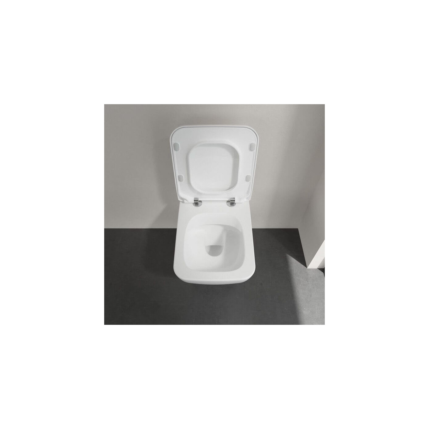 Miska WC Wisząca Bezrantowa Venticello 56x37 Z Deską Wolnoopadającą 4611RS01 Villeroy&Boch Miska WC Wisząca Bezrantowa Venticello 56x37 Z Deską Wolnoopadającą 4611RS01 Villeroy&Boch