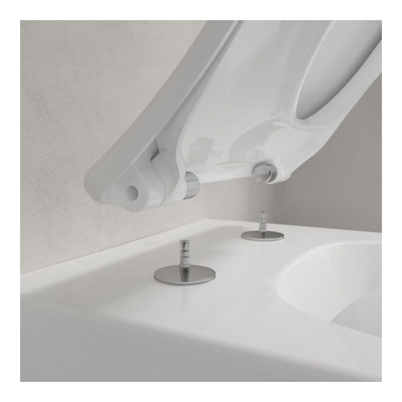 Miska WC Wisząca Bezrantowa Venticello 56x37 Z Deską Wolnoopadającą 4611RS01 Villeroy&Boch Miska WC Wisząca Bezrantowa Venticello 56x37 Z Deską Wolnoopadającą 4611RS01 Villeroy&Boch
