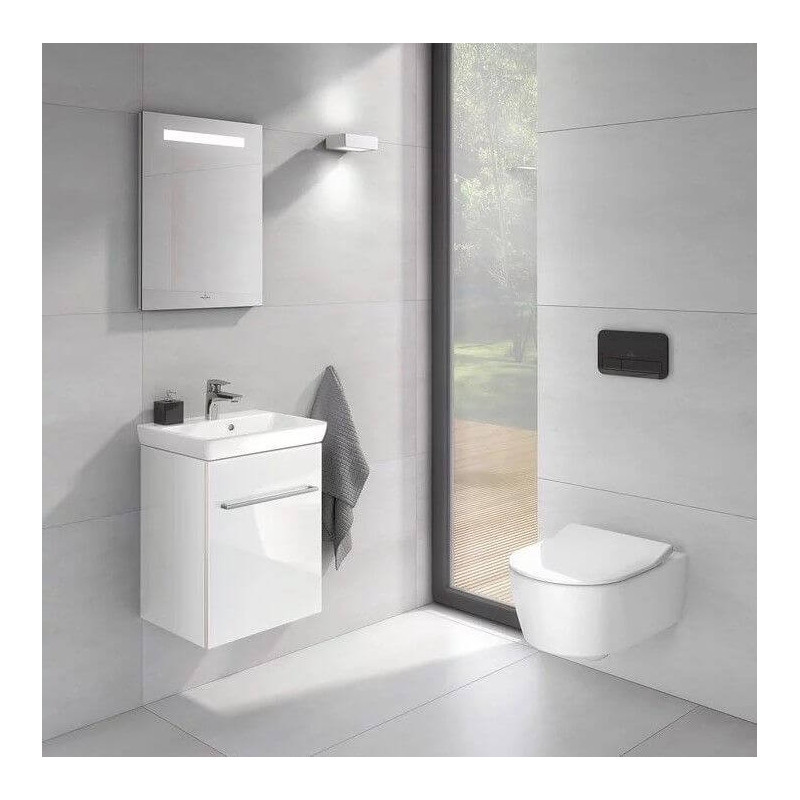 Miska WC Avento CeramicPlus Z Deską Wolnoopadającą Weiss Alpin 5656RSR1 Villeroy&Boch Miska WC Avento CeramicPlus Z Deską Wolnoopadającą Weiss Alpin 5656RSR1 Villeroy&Boch