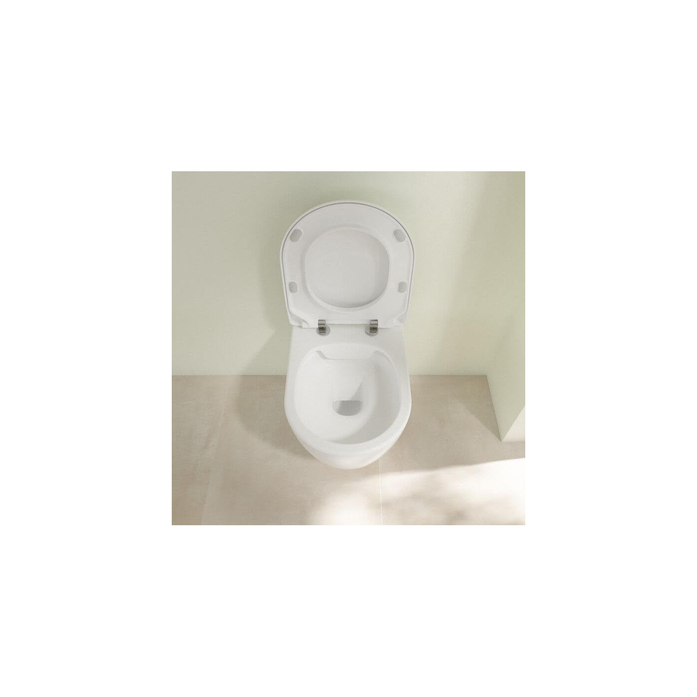 Miska WC Avento CeramicPlus Z Deską Wolnoopadającą Weiss Alpin 5656RSR1 Villeroy&Boch Miska WC Avento CeramicPlus Z Deską Wolnoopadającą Weiss Alpin 5656RSR1 Villeroy&Boch