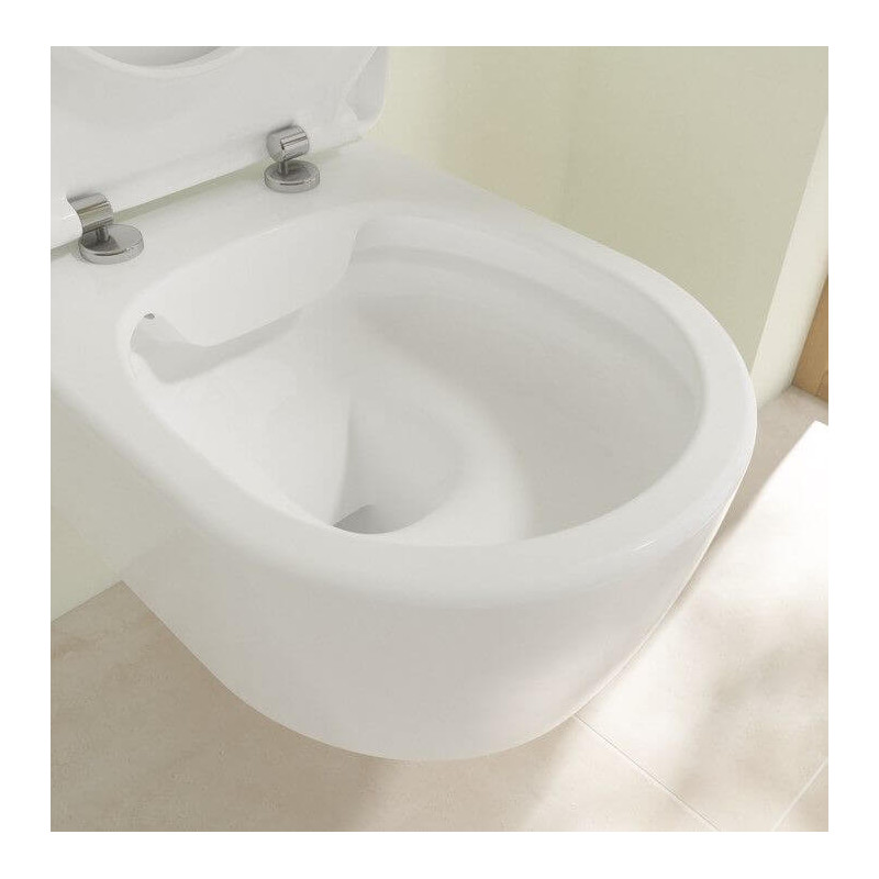 Miska WC Avento CeramicPlus Z Deską Wolnoopadającą Weiss Alpin 5656RSR1 Villeroy&Boch Miska WC Avento CeramicPlus Z Deską Wolnoopadającą Weiss Alpin 5656RSR1 Villeroy&Boch