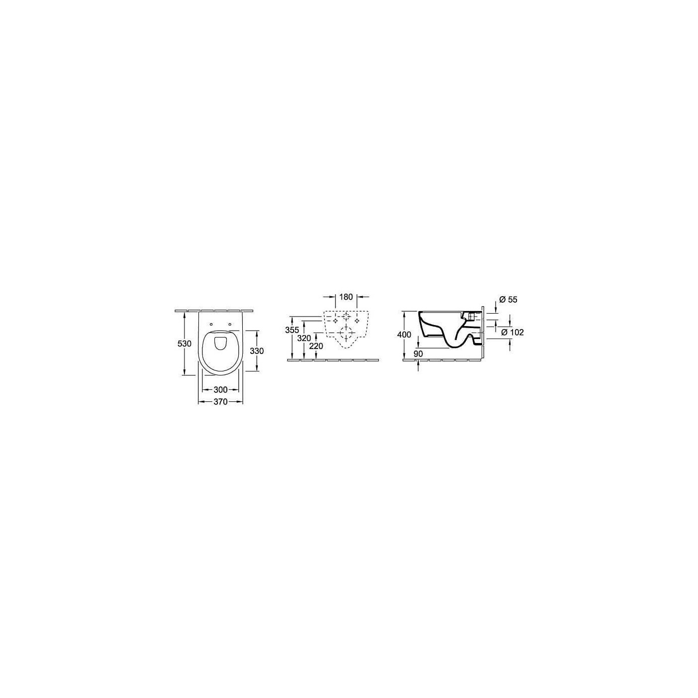 Miska WC Avento CeramicPlus Z Deską Wolnoopadającą Weiss Alpin 5656RSR1 Villeroy&Boch Miska WC Avento CeramicPlus Z Deską Wolnoopadającą Weiss Alpin 5656RSR1 Villeroy&Boch