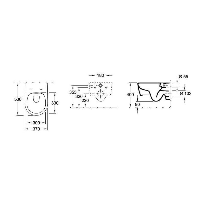 Miska WC Avento CeramicPlus Z Deską Wolnoopadającą Weiss Alpin 5656RSR1 Villeroy&Boch Miska WC Avento CeramicPlus Z Deską Wolnoopadającą Weiss Alpin 5656RSR1 Villeroy&Boch