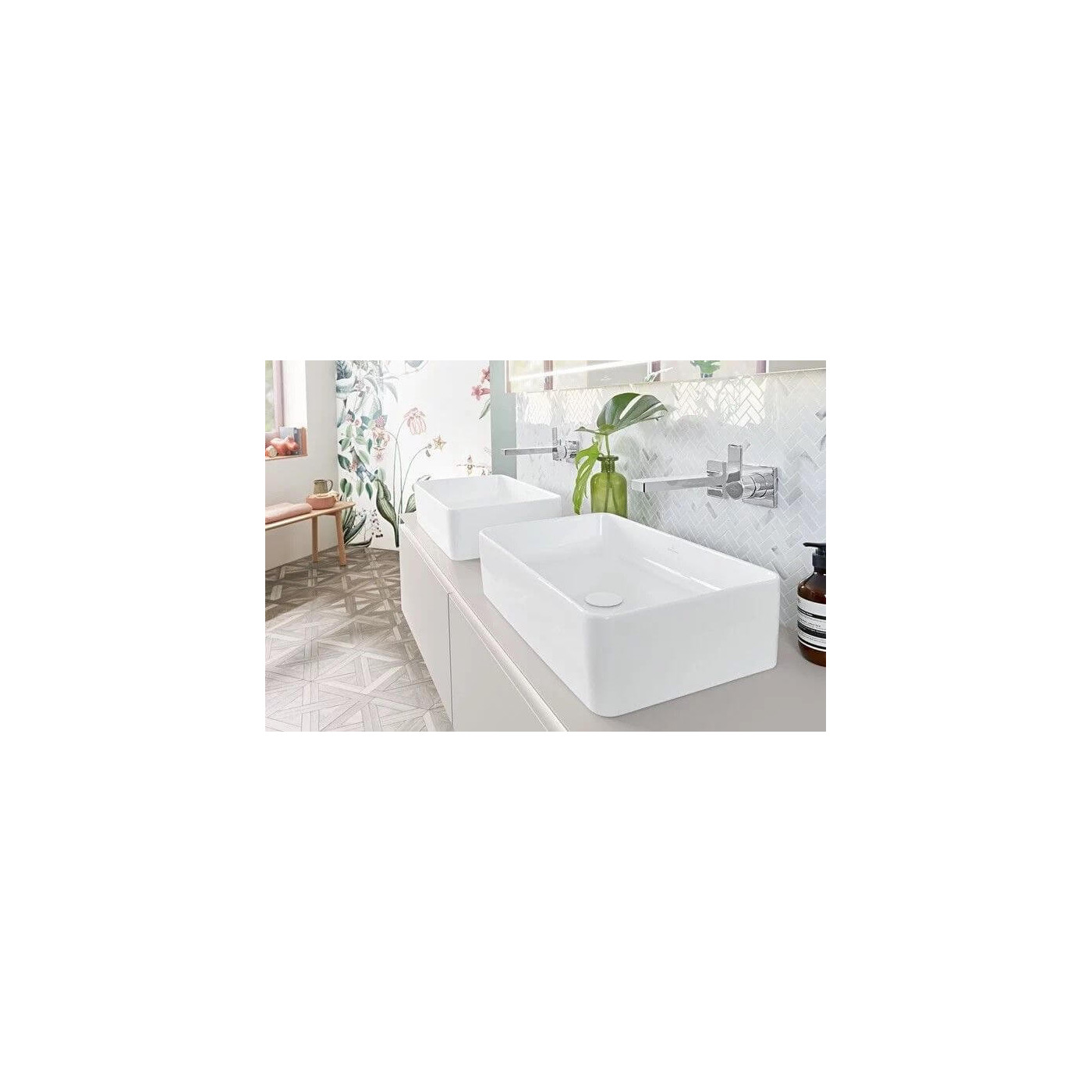 Umywalka Nablatowa Collaro 560x360 CeramicPlus Weiss Alpin 4A2056R1 Villeroy&Boch Umywalka Nablatowa Collaro 560x360 CeramicPlus Weiss Alpin 4A2056R1 Villeroy&Boch