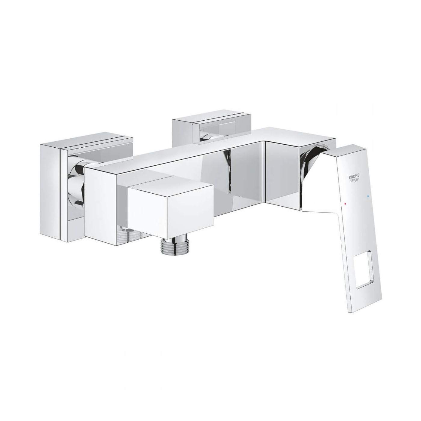 Jednouchwytowa Bateria Prysznicowa Eurocube 23145000 Grohe Jednouchwytowa Bateria Prysznicowa Eurocube 23145000 Grohe