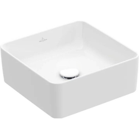 Umywalka Nablatowa Collaro 380x380 Weiss Alpin 4A213801 Villeroy&Boch