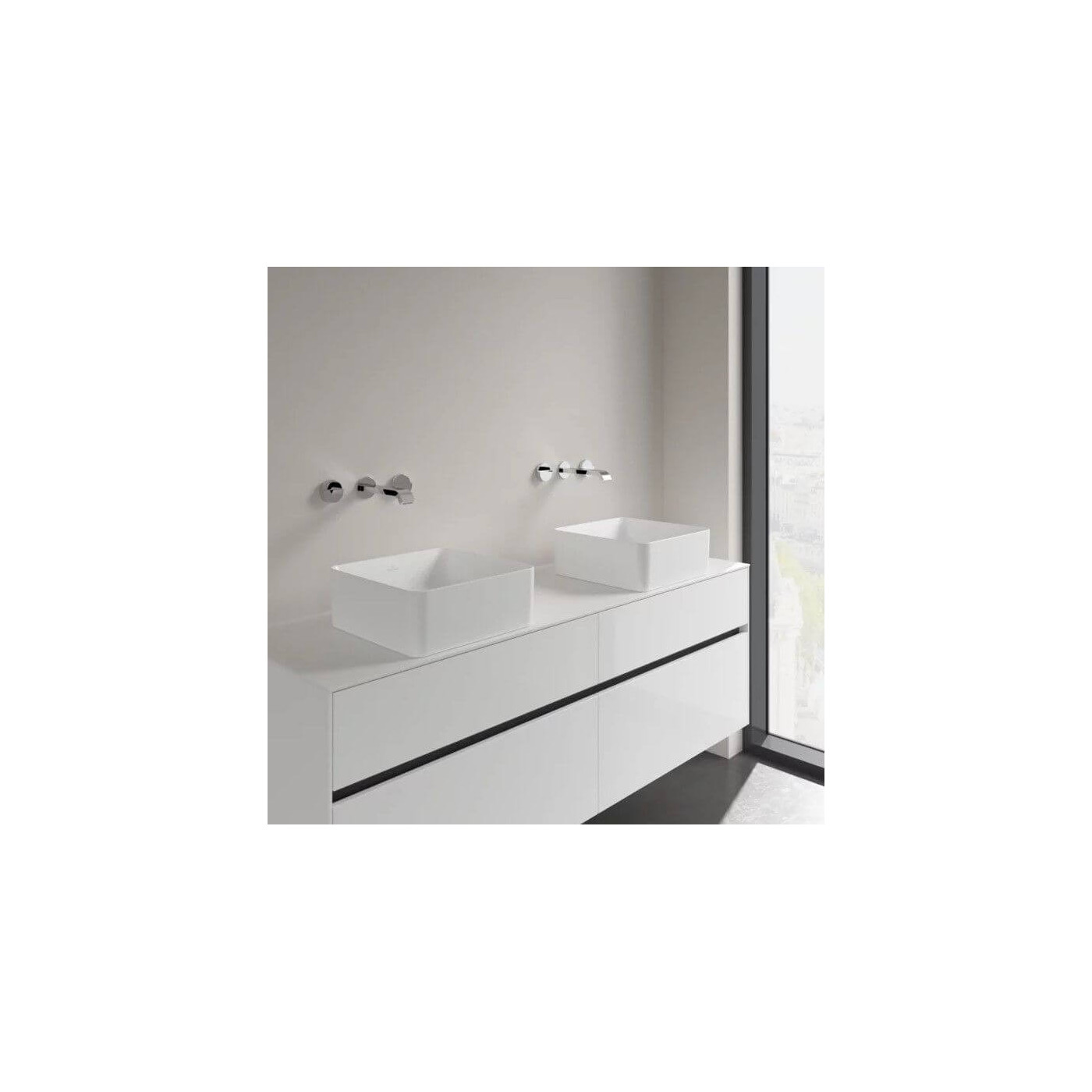 Umywalka Nablatowa Collaro 380x380 Weiss Alpin 4A213801 Villeroy&Boch Umywalka Nablatowa Collaro 380x380 Weiss Alpin 4A213801 Villeroy&Boch