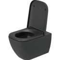 Miska WC Rimless Happy D.2 36,5x54 Anthracite Mat 2222098900 Duravit Miska WC Rimless Happy D.2 36,5x54 Anthracite Mat 2222098900 Duravit