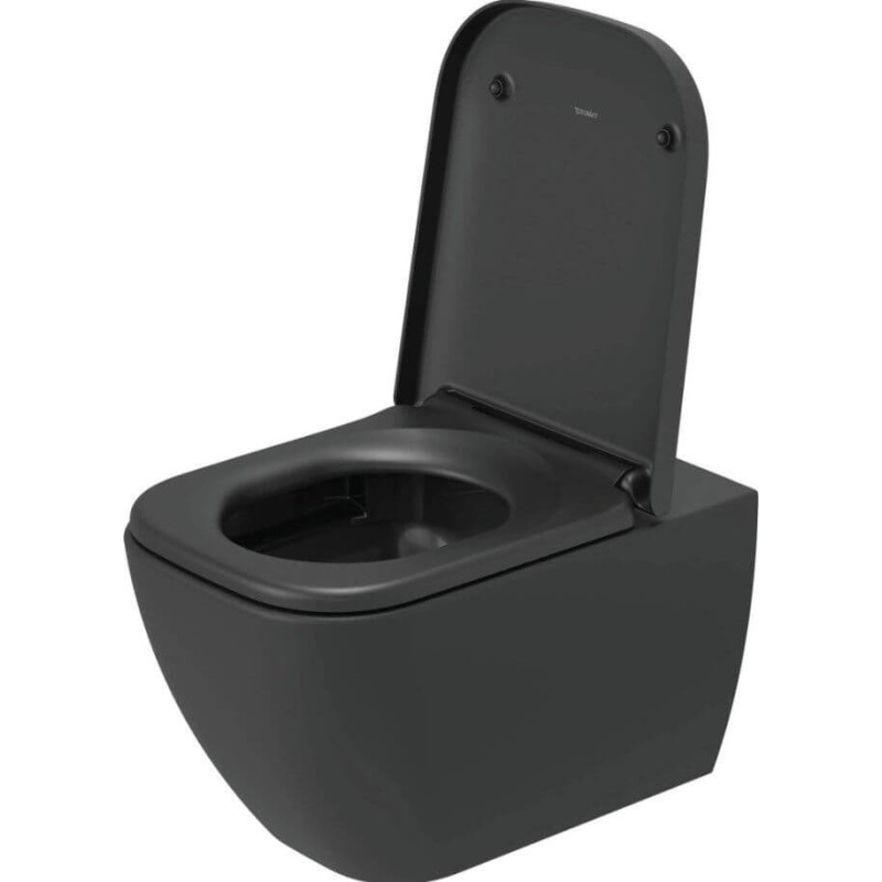 Miska WC Rimless Happy D.2 36,5x54 Anthracite Mat 2222098900 Duravit Miska WC Rimless Happy D.2 36,5x54 Anthracite Mat 2222098900 Duravit