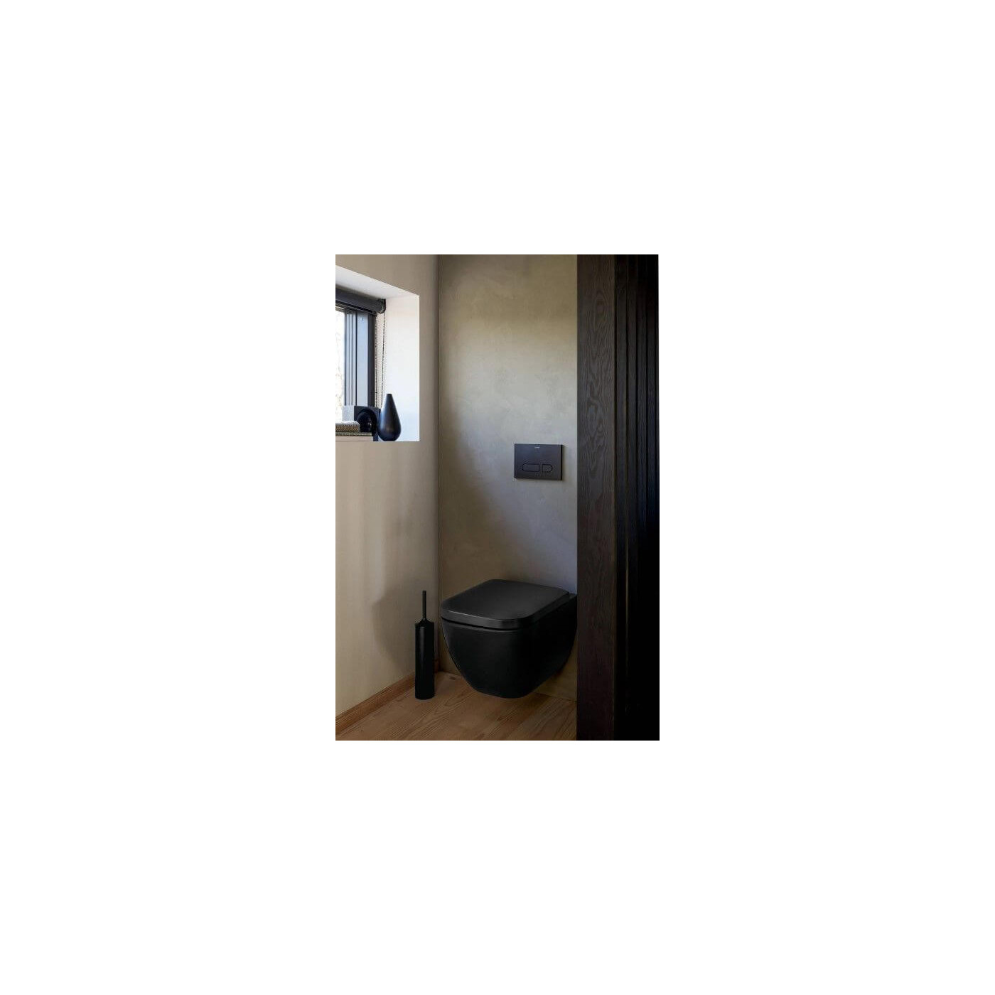 Miska WC Rimless Happy D.2 36,5x54 Anthracite Mat 2222098900 Duravit Miska WC Rimless Happy D.2 36,5x54 Anthracite Mat 2222098900 Duravit