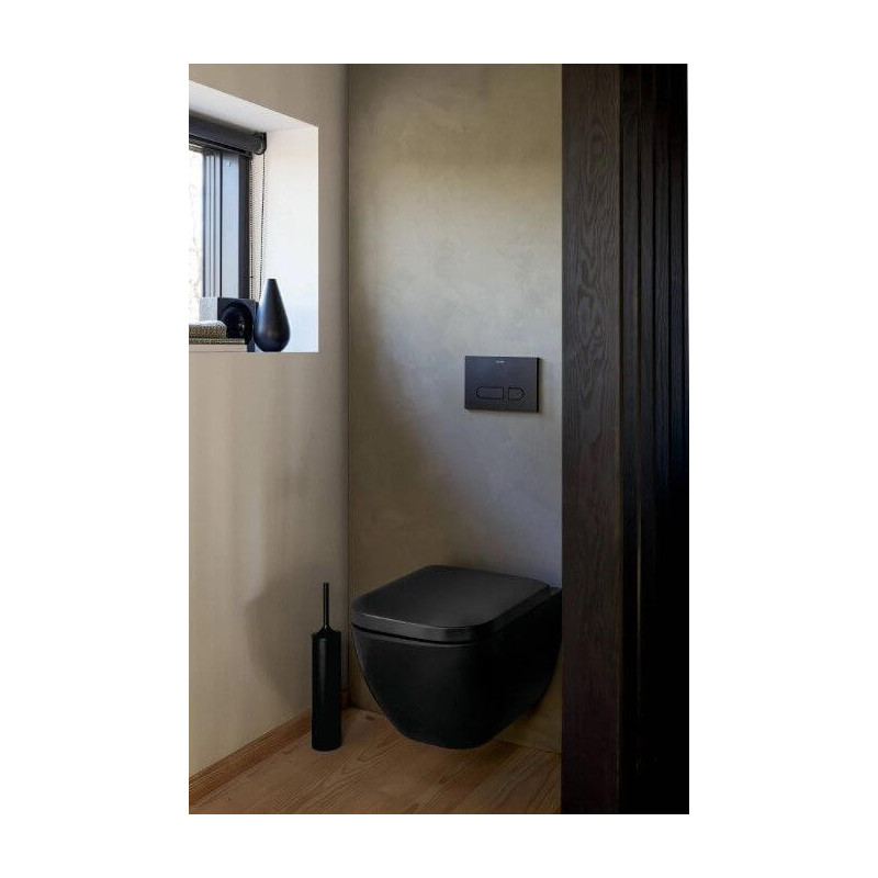 Miska WC Rimless Happy D.2 36,5x54 Anthracite Mat 2222098900 Duravit Miska WC Rimless Happy D.2 36,5x54 Anthracite Mat 2222098900 Duravit